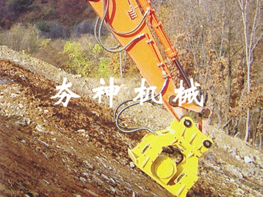 VC-S系列液壓振動夯實(shí)機(jī)施工案例